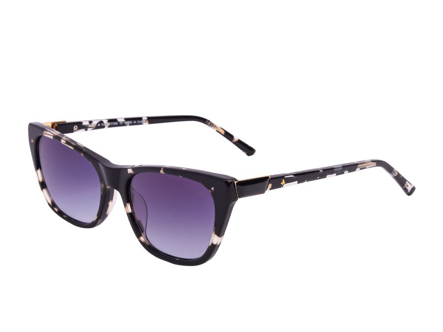 Rosa Valentine Square Sunglasses - PR05YV Black