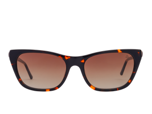 Rosa Valentine Square Sunglasses - PR05YV Havana