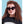 Load image into Gallery viewer, Rosa Valentine Cat-Eye Sunglasses - BE4407 Black
