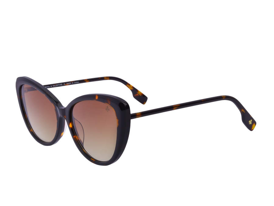 Rosa Valentine Cat-Eye Sunglasses - BE4407 Havana