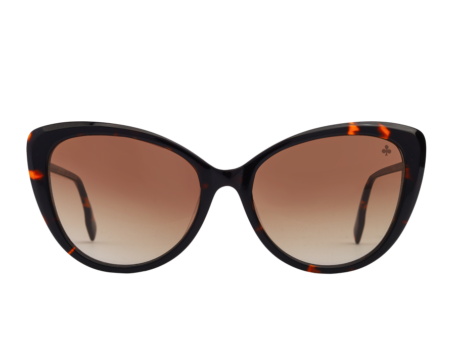 Rosa Valentine Cat-Eye Sunglasses - BE4407 Havana