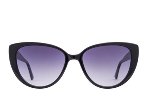 Rosa Valentine Cat-Eye Sunglasses - VCH269 Black