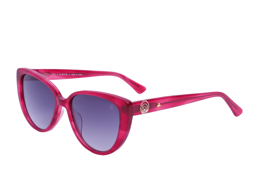 Rosa Valentine Cat-Eye Sunglasses - VCH269 Red