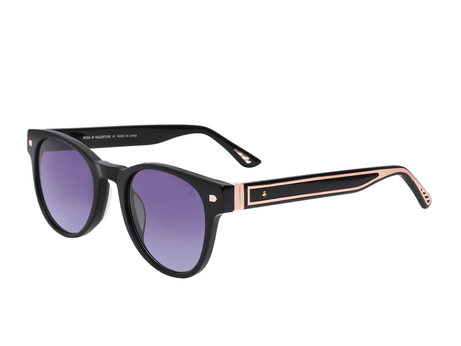 Rosa Valentine Square Sunglasses - VCHF327S Black