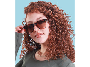 Rosa Valentine Square Sunglasses - VCHF327S Havana