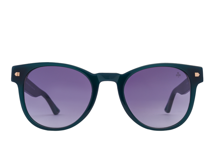 Rosa Valentine Square Sunglasses - VCHF327S Green