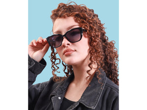 Rosa Valentine Square Sunglasses - CH0277S Black