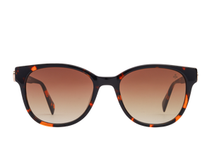 Rosa Valentine Square Sunglasses - VCH356S Havana