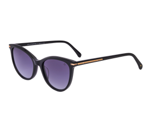 Rosa Valentine Square Sunglasses - CH3866 Black