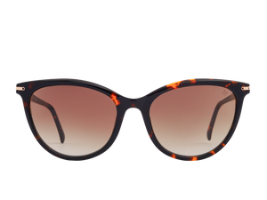 Rosa Valentine Square Sunglasses - CH3866 Havana