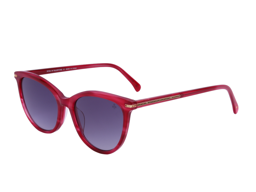 Rosa Valentine Square Sunglasses - CH3866 Red