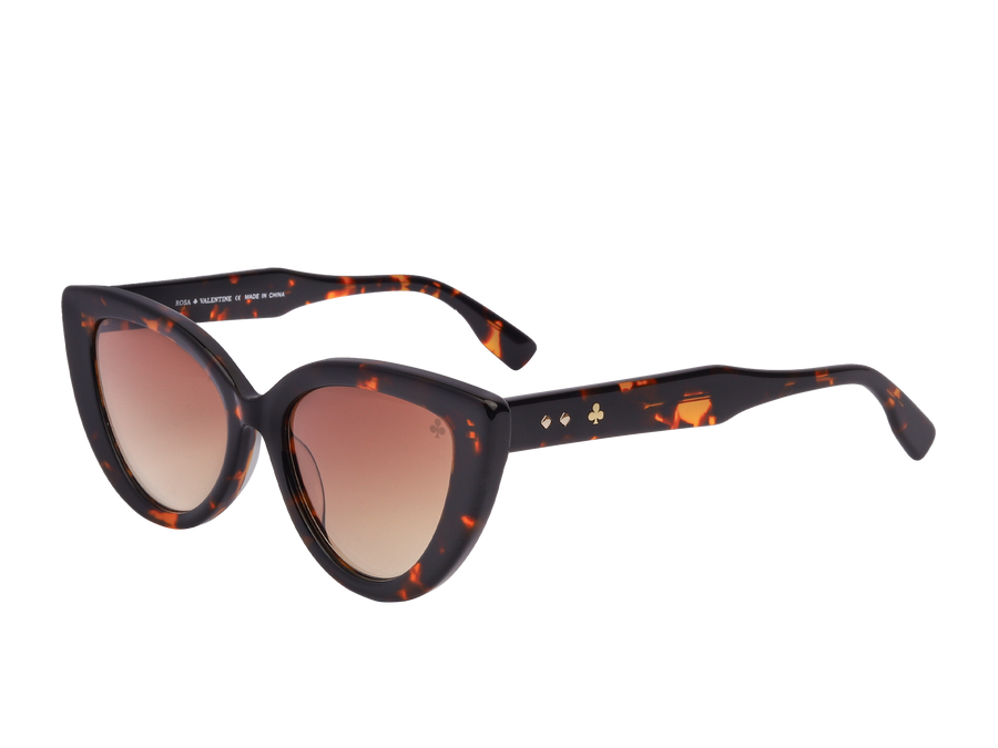 Rosa Valentine Square Sunglasses - GG1530O Havana