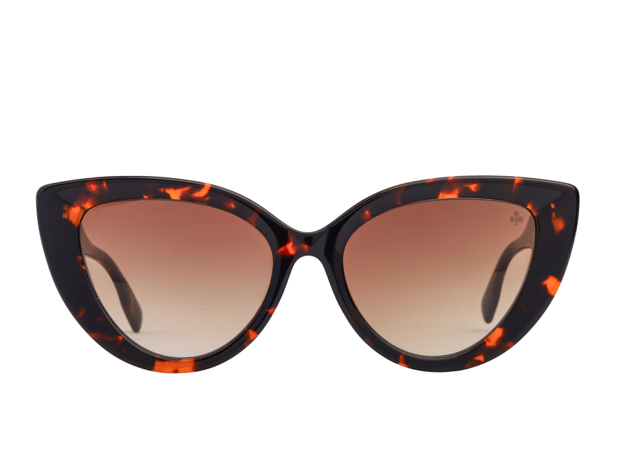 Rosa Valentine Square Sunglasses - GG1530O Havana