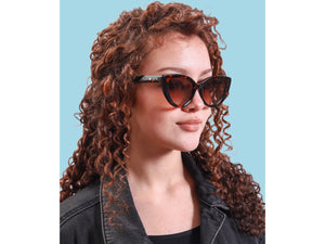 Rosa Valentine Square Sunglasses - GG1530O Havana