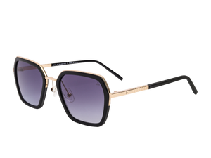 Rosa Valentine Square Sunglasses - VCHG28M Black