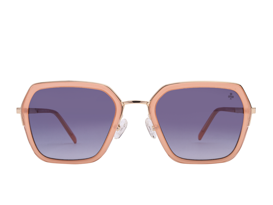 Rosa Valentine Square Sunglasses - VCHG28M Crystal