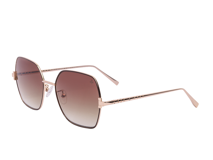 Rosa Valentine Square Sunglasses - SCHL02M Gold 1