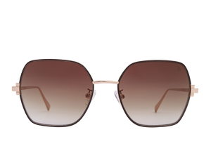 Rosa Valentine Square Sunglasses - SCHL02M Gold 1