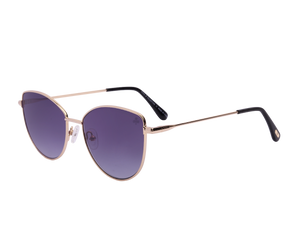 Rosa Valentine Cat-Eye Sunglasses - FT5667 Gold 1