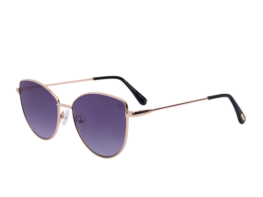 Rosa Valentine Cat-Eye Sunglasses - FT5667 Gold 1