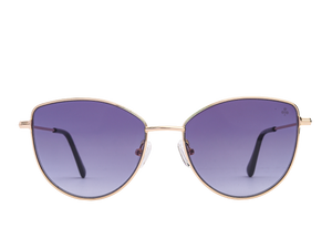 Rosa Valentine Cat-Eye Sunglasses - FT5667 Gold 1