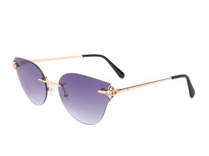 Rosa Valentine Cat-Eye Sunglasses - VCHF87S Gold