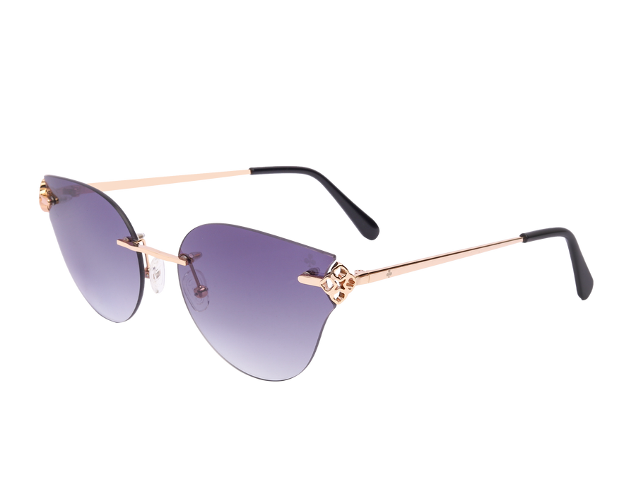 Rosa Valentine Cat-Eye Sunglasses - VCHF87S Gold