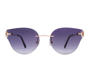 Rosa Valentine Cat-Eye Sunglasses - VCHF87S Gold