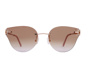 Rosa Valentine Cat-Eye Sunglasses - VCHF87S Gold 1