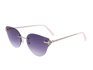 Rosa Valentine Cat-Eye Sunglasses - VCHF87S Silver