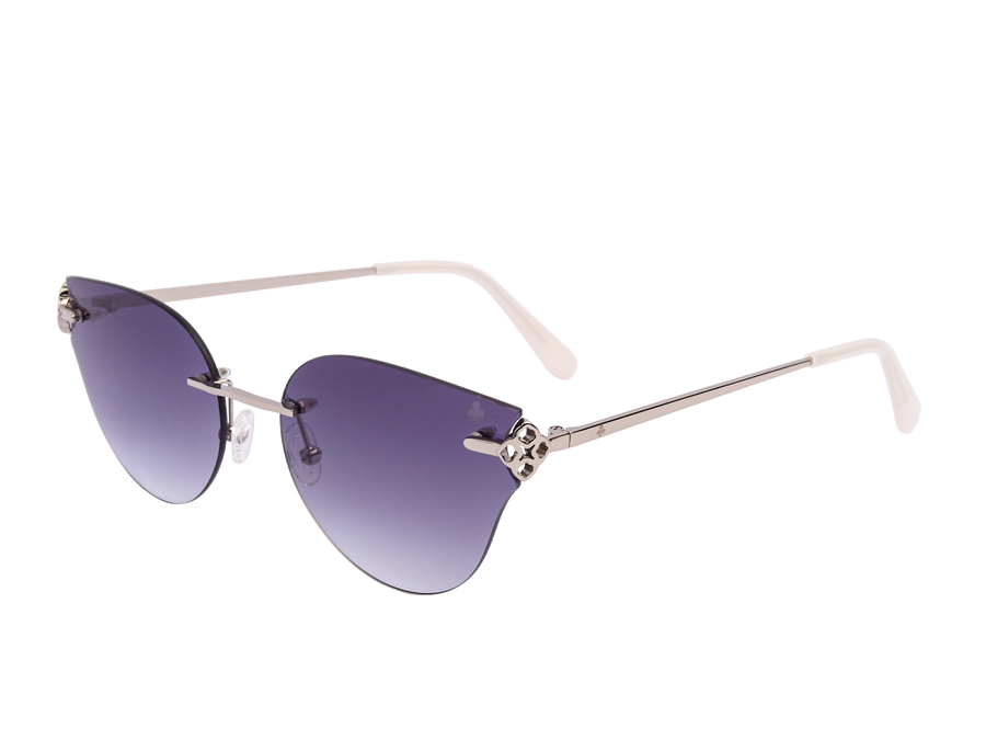 Rosa Valentine Cat-Eye Sunglasses - VCHF87S Silver