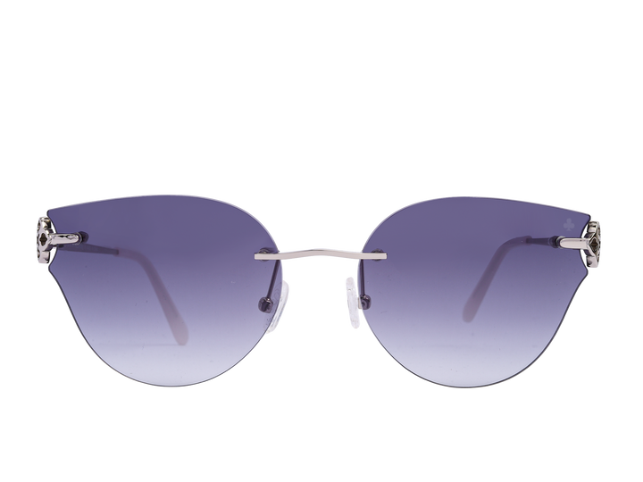 Rosa Valentine Cat-Eye Sunglasses - VCHF87S Silver