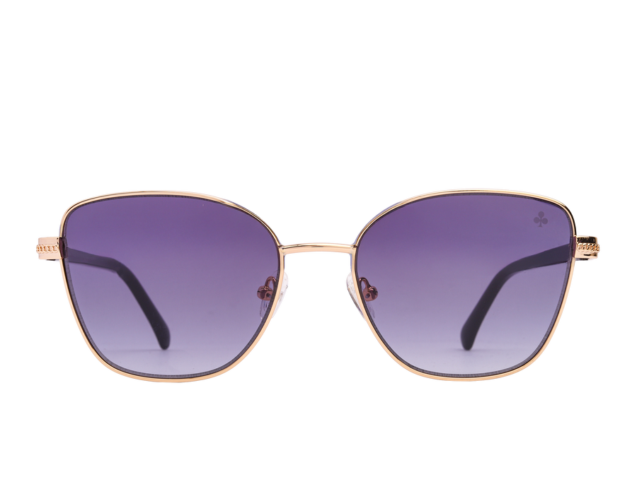 Rosa Valentine Cat-Eye Sunglasses - CH3395 Gold