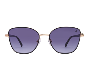 Rosa Valentine Cat-Eye Sunglasses - CH3395 Black