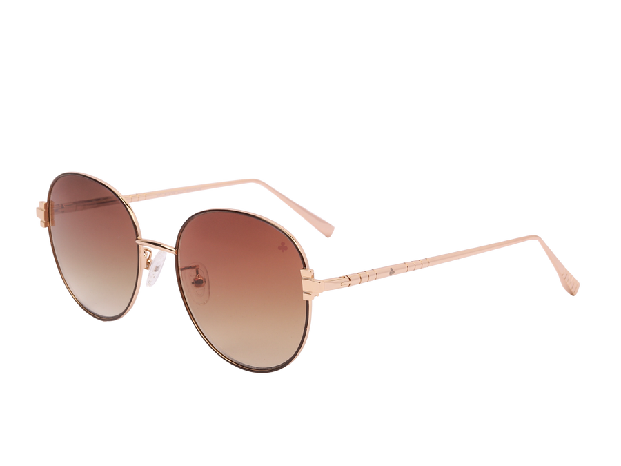 Rosa Valentine Square Sunglasses - SCHL03M Gold 1