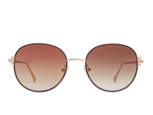 Rosa Valentine Square Sunglasses - SCHL03M Gold 1