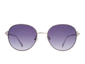 Rosa Valentine Square Sunglasses - SCHL03M Silver