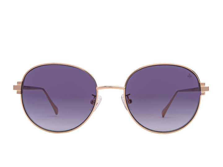 Rosa Valentine Square Sunglasses - SCHL03M Gold