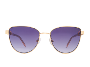 Rosa Valentine Cat-Eye Sunglasses - VCHF661J Gold