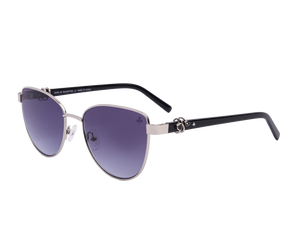 Rosa Valentine Cat-Eye Sunglasses - VCHF661J Silver