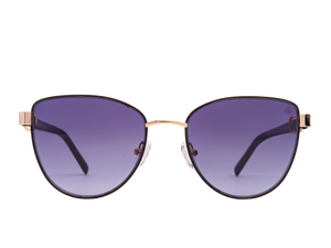 Rosa Valentine Cat-Eye Sunglasses - VCHF661J Black