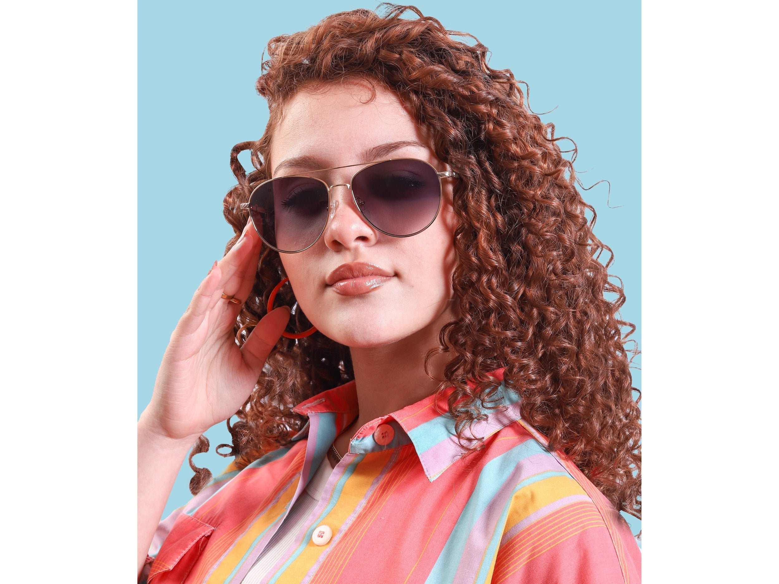 Rosa Valentine Square Sunglasses