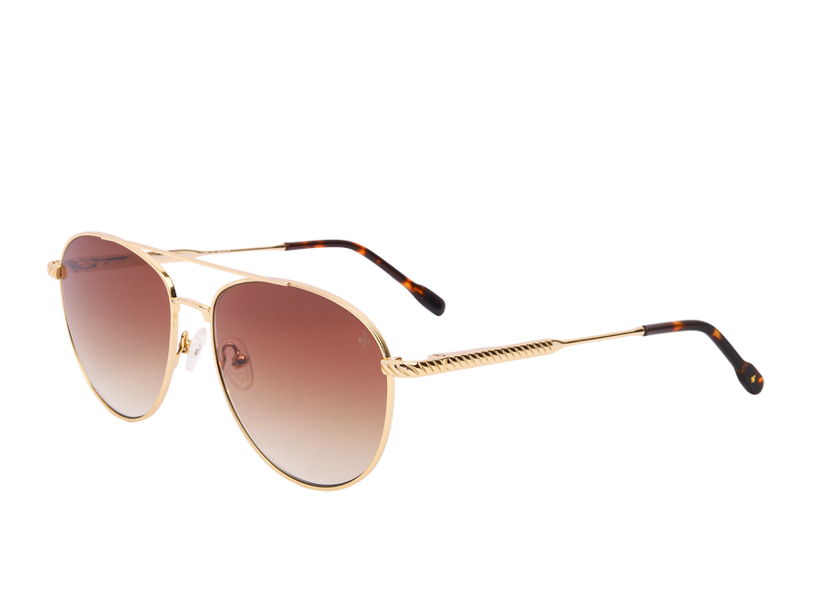 Rosa Valentine Square Sunglasses - 9004 Gold