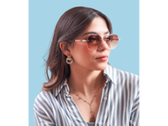 Rosa Valentine Round Sunglasses