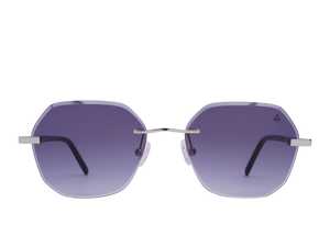 Rosa Valentine Square Sunglasses - VCHG26M Silver