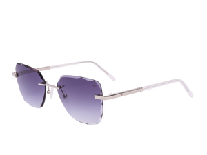 Rosa Valentine Square Sunglasses - VCHG25M Silver