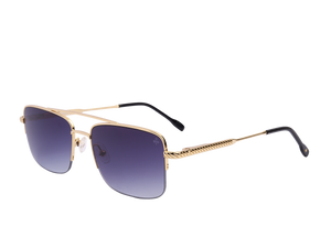 Rosa Valentine Square Sunglasses - 9006 Gold 1