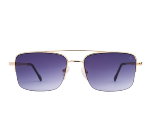 Rosa Valentine Square Sunglasses - 9006 Gold 1