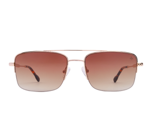 Rosa Valentine Square Sunglasses - 9006 Gold