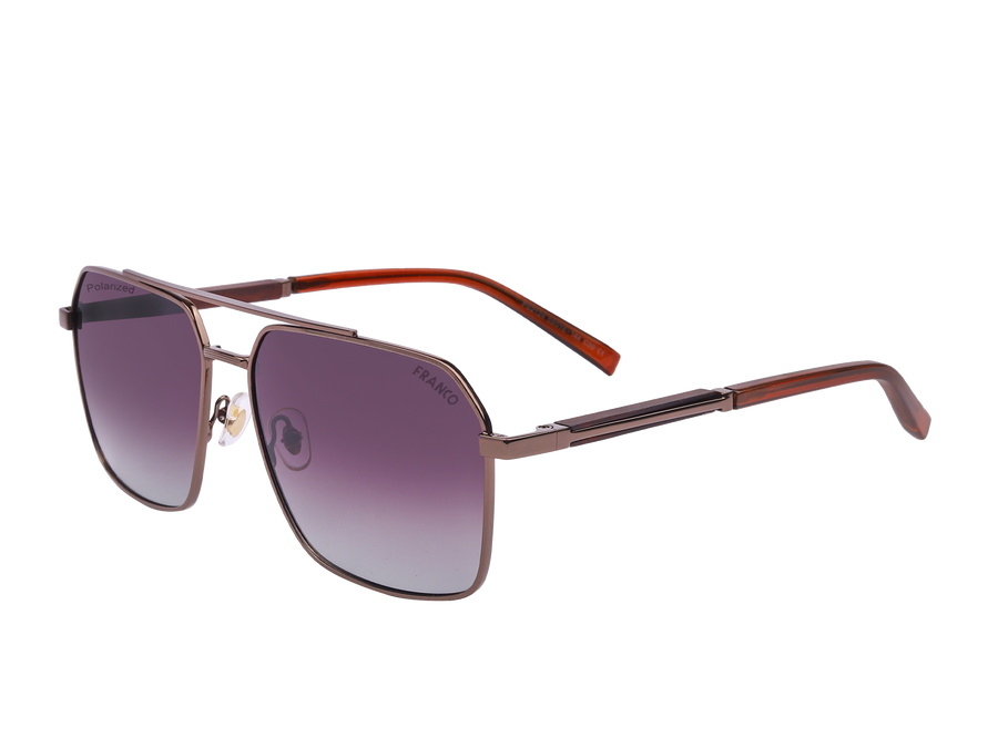 Franco Square Sunglasses - 2124 Brown